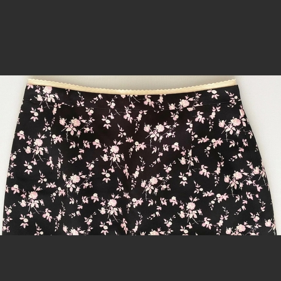 NWT No.21 Black Floral Pencil Skirt Size40 - Picture 6 of 11